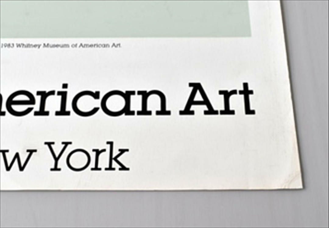 Rare Roy Lichtenstein Silkscreen Poster