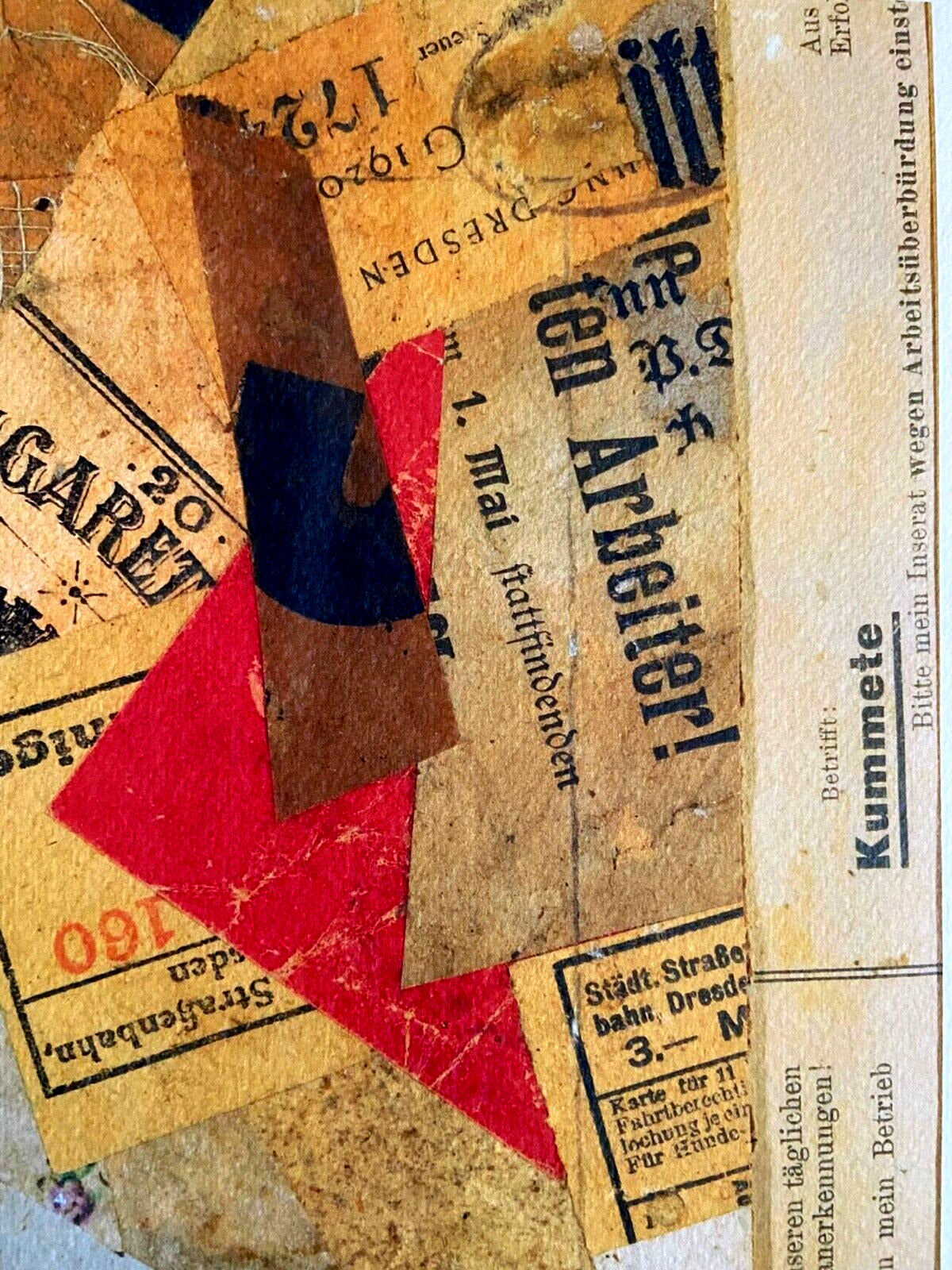 Kurt Schwitters Lithograph