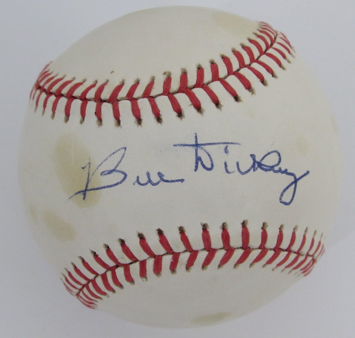 Bill Dickey Hof Signed/Autographed Oal Baseball