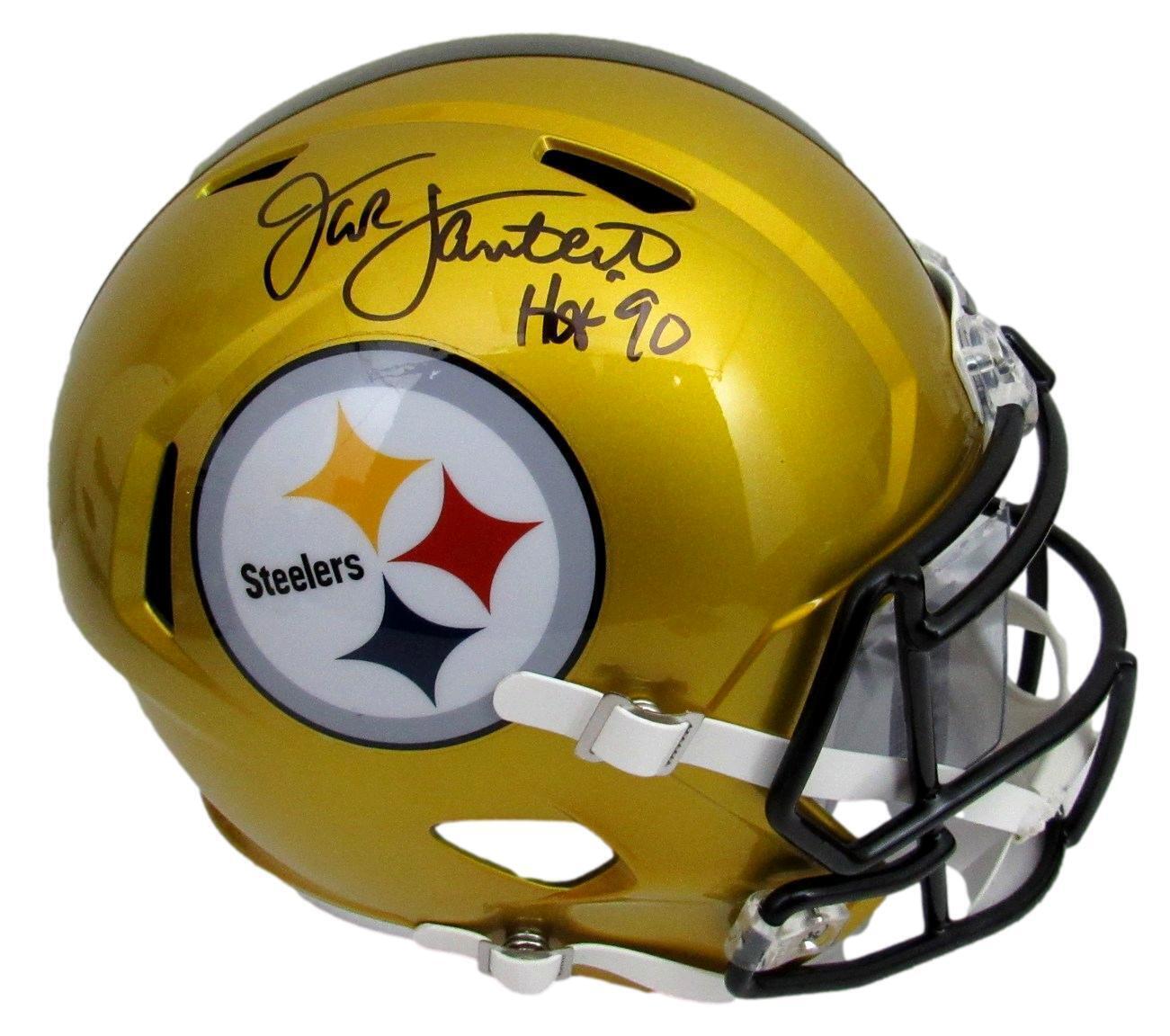 Jack Lambert Hof Signed/Inscr Steelers Full Size