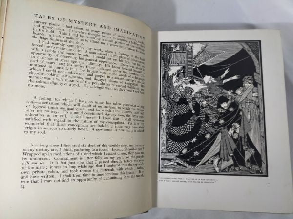 Edgar Allan Poe Tales Of Mystery And Imagination 1919 1St Edition Illustrated By