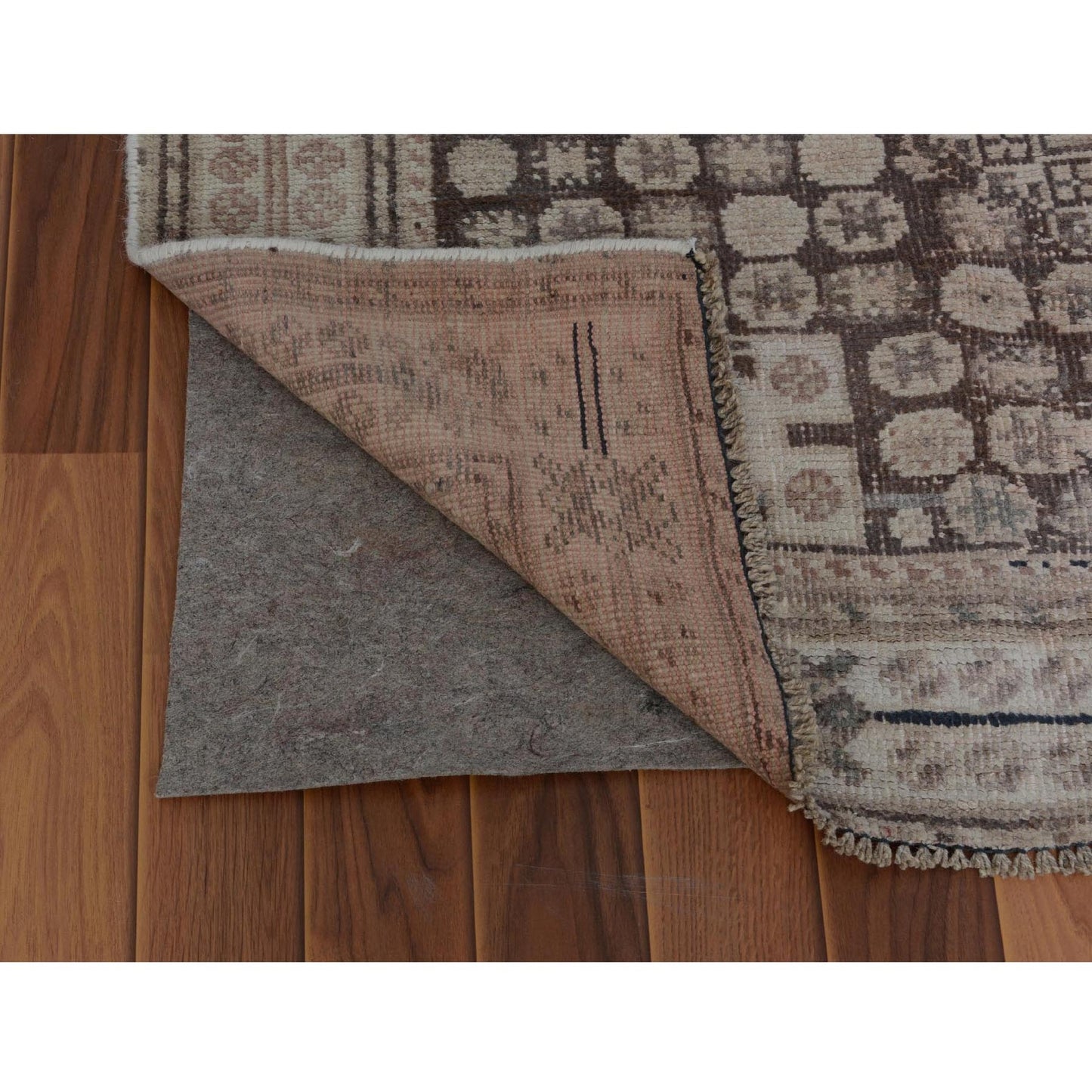 5'6"X8'2" Natural Colors Farsian Qashqairaz Wool Handknotted Oriental Rug