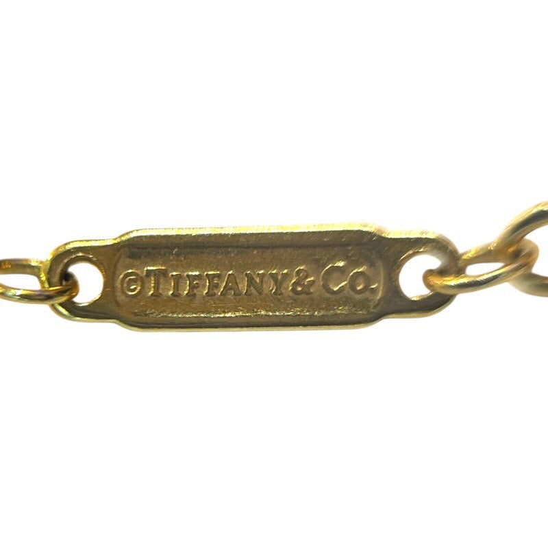 Tiffany & Co. T Smile Mini Necklace 750 Diamond