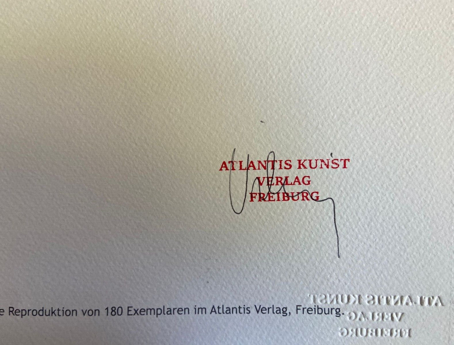 Keith Haring Lithograph Coa Signed Numbered With Certified Pencil