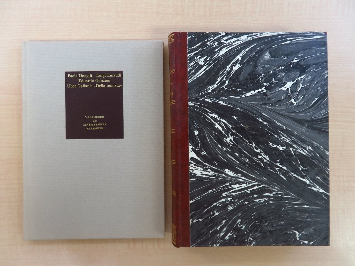 Ferdinando Galiani Della Moneta (Complete In 2 Volumes, 1986 Facsimile Edition)