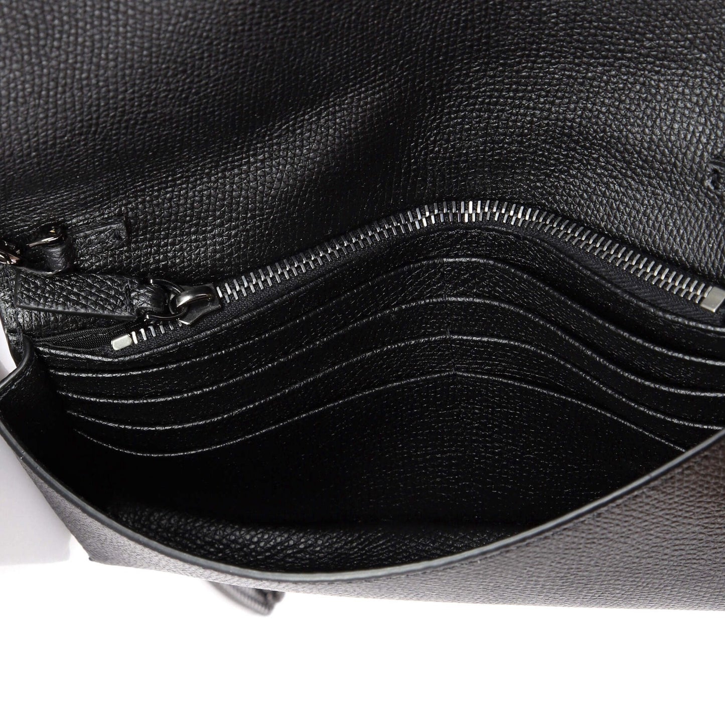 Valentino Garavani Vlogo Signature Wallet On Chain Leather