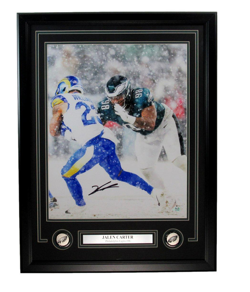 Jalen Carter Signed/Auto 16X20 Photo Philadelphia
