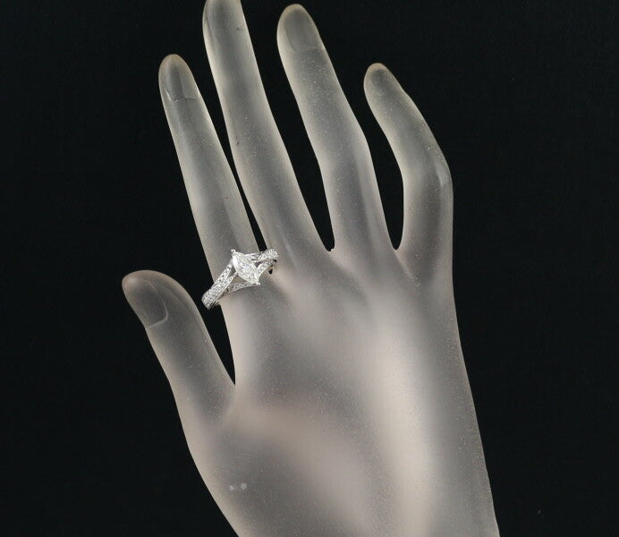 Diamond 1.033Ct/0.42Ct Marquise-Cut Ring 950