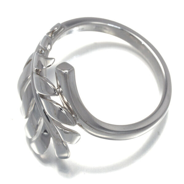 Chanel Ring Plume Eu50 18K 750 White Gold