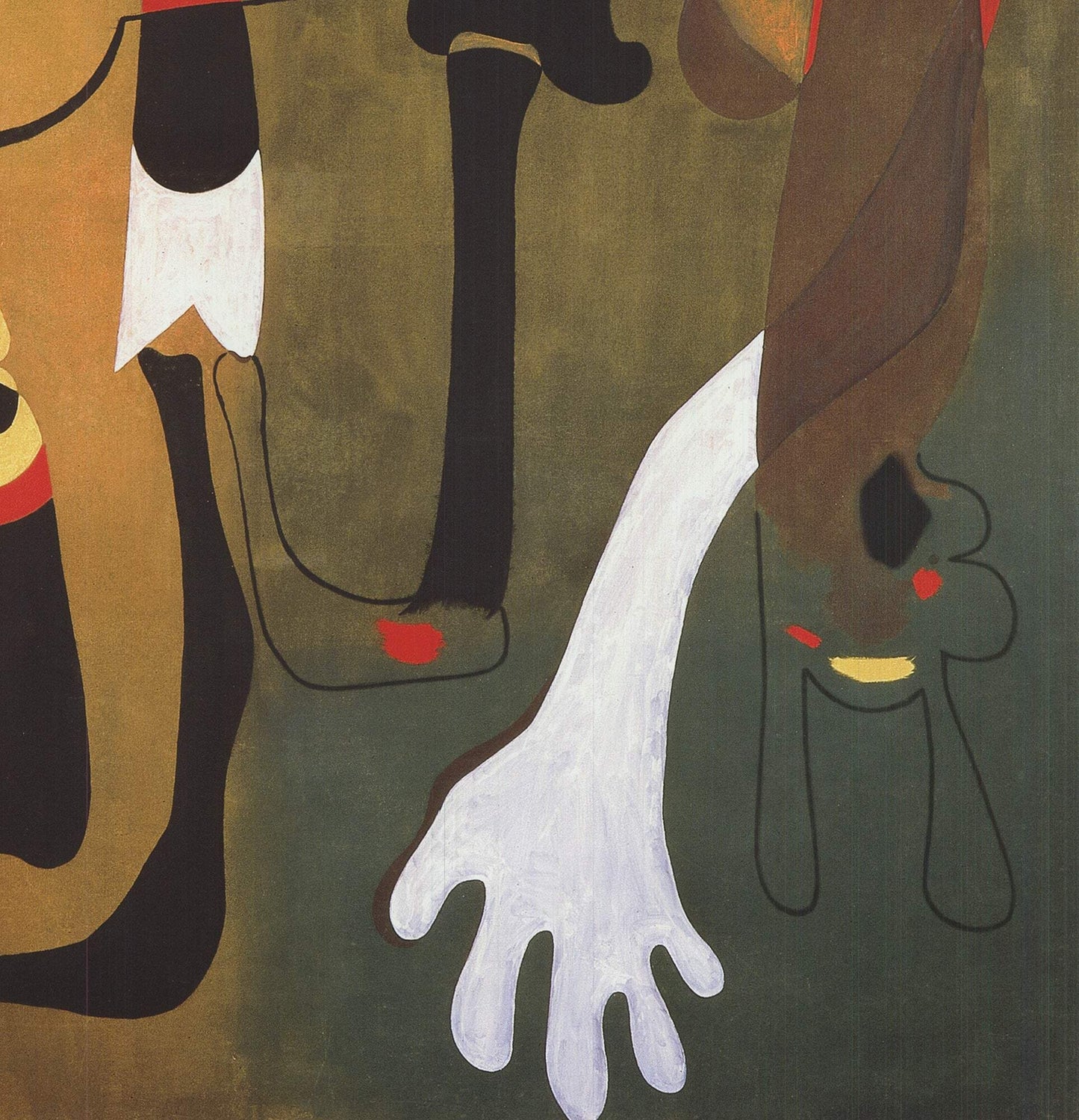 Joan Miro Painting (Escargot Femme Fleur Etoile) " Offset Lithograph