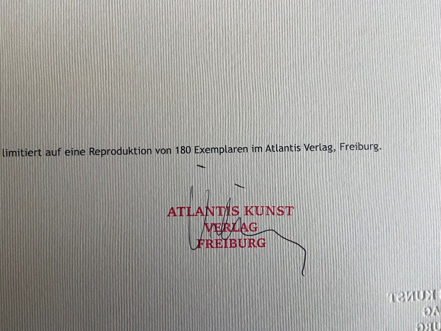 Auguste Herbin Lithograph Coa Numbered A Hand