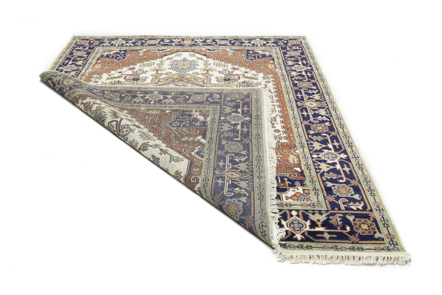 8X10 Ft Heriz Serapi Oriental Rug Traditional