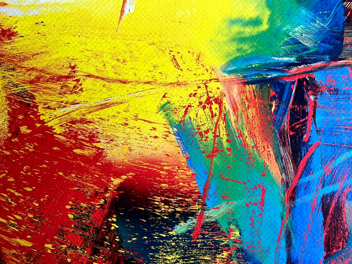 Gerhard Richter Lithograph Coa Signed Numbered By