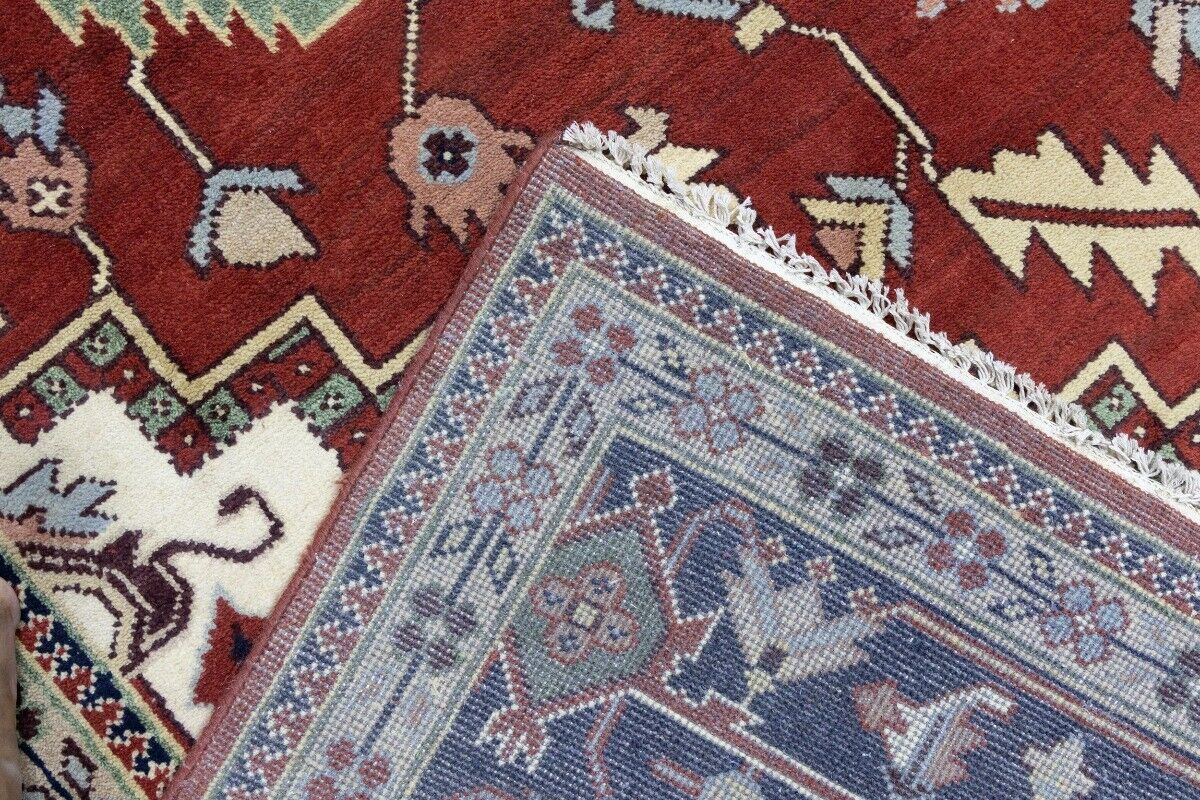 12X18 Ft Oversized Handmade Heriz Serapi Rug