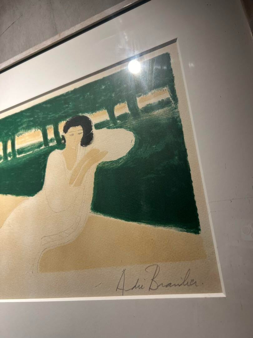 Andre Brasilier Signed Original Lithograph