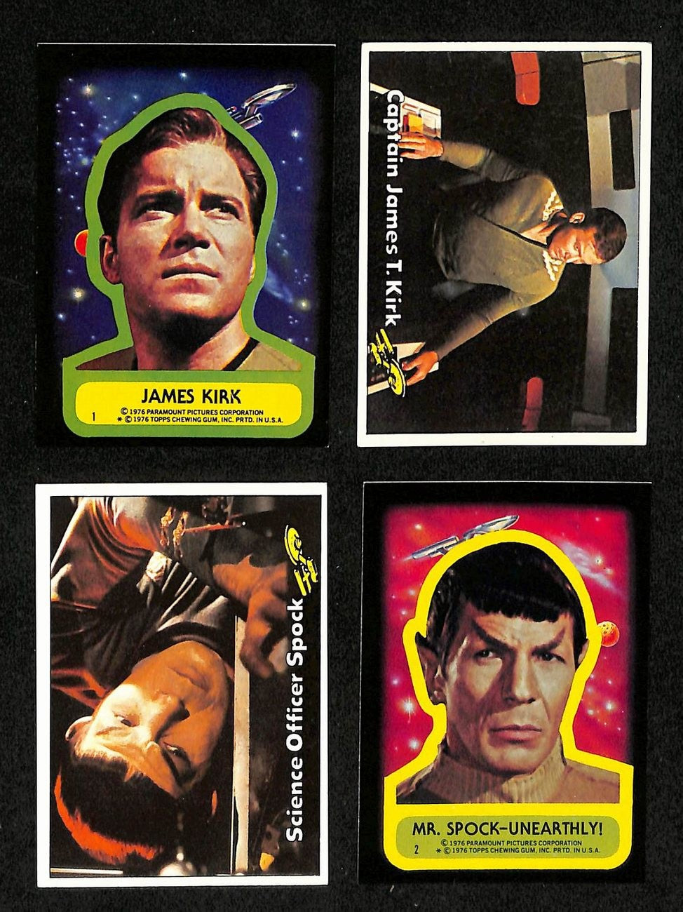 1976 Topps Star Trek Complete (88) Card Set With Stickers (22) 197416