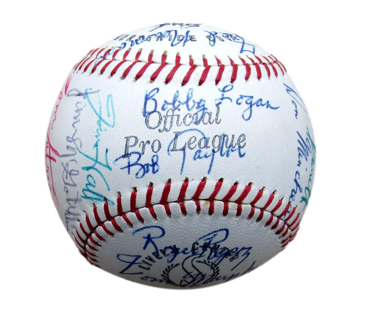 1968 California Angels Team Signed Baseball (23)