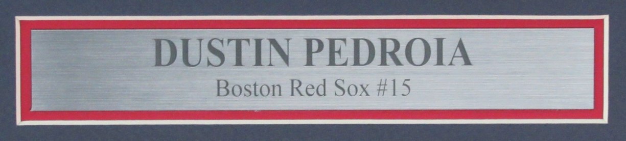 Dustin Pedroia Signed 8X10 Photo Boston Red Sox