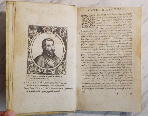 1597 Torsellino De Vita Francisci Xaverii Jesuit Japan Mission St Francis Xavier