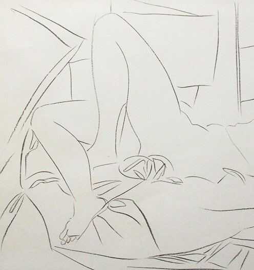 Pericle Fazzini - Women Original Lithograph Ed30