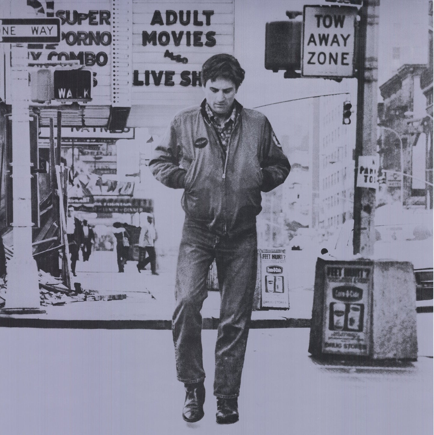 Artist Unknown Taxi Driver " Poster Vintage "Taxi