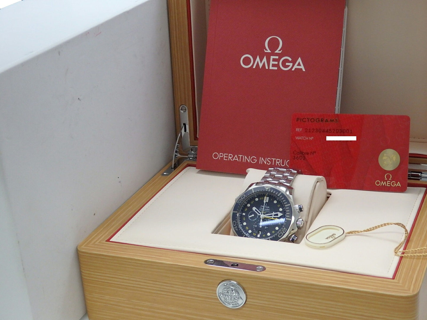 Omega Omega Seamaster Diver 300M 212.30.44.52.03.001 Men'S Used Watch #6202