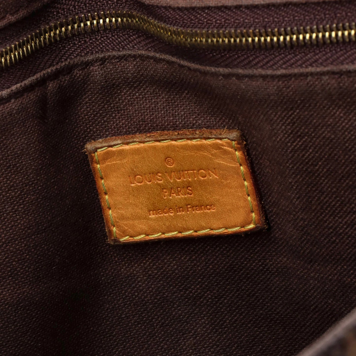 Louis Vuitton Menilmontant Handbag Monogram Canvas Pm