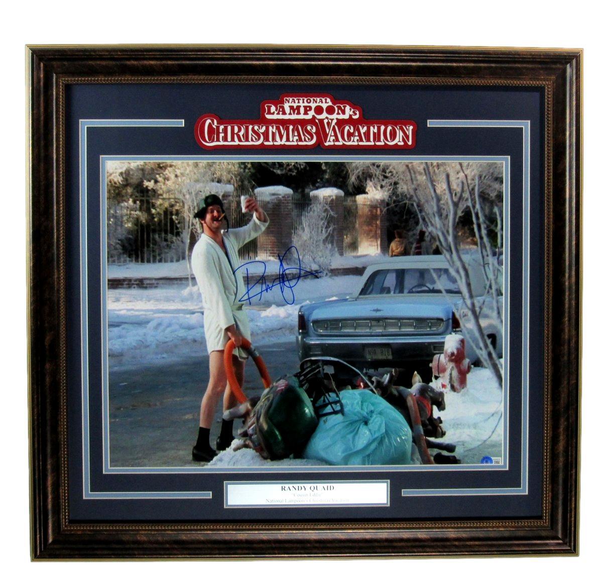 Randy Quaid Autographed 16X20 Photo "Christmas