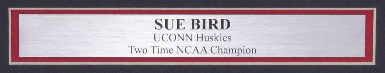 Sue Bird Autographed 16X20 Photo Uconn Huskies