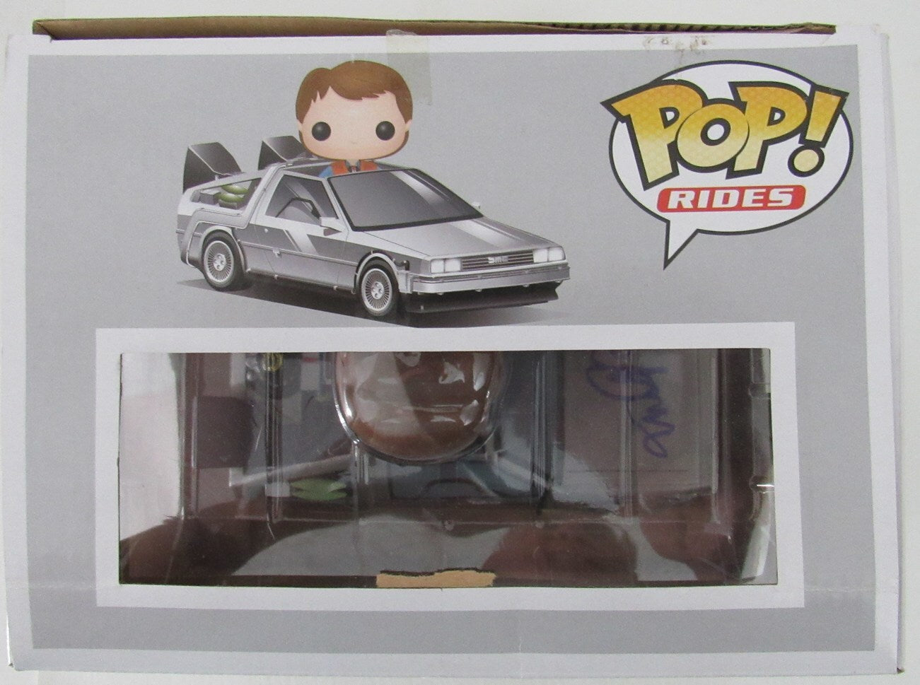 Michael J Fox Signed "Back To Future" Pop! Rides