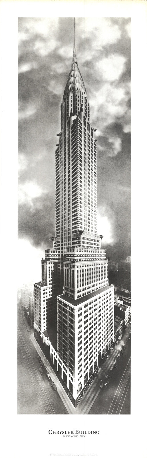 Christopher Bliss Chrysler Building " Offset Lithograph Photography