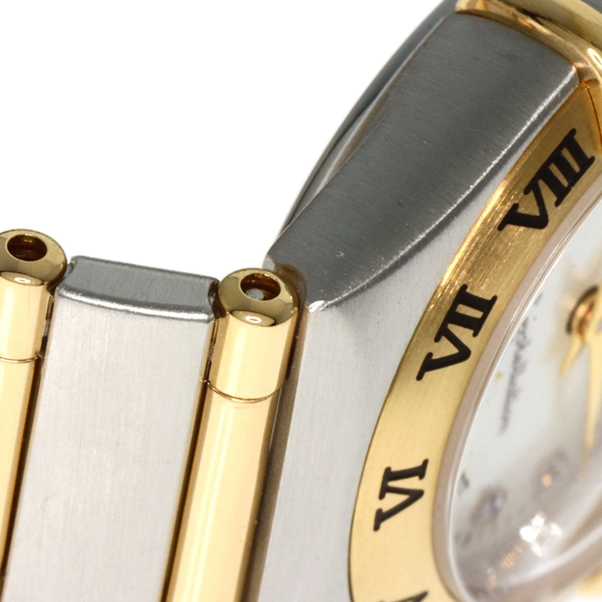 Omega Constellation Diamond Watches 1262.75.00 Stainless Steel/Ssxk18Yg Ladies