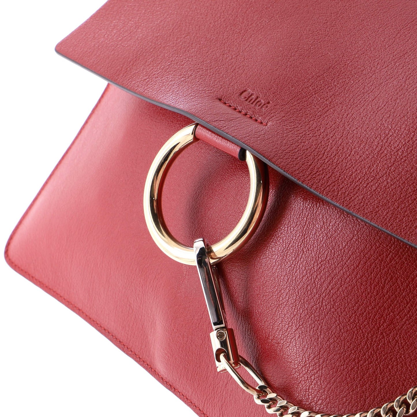 Chloe Faye Shoulder Bag Leather Medium