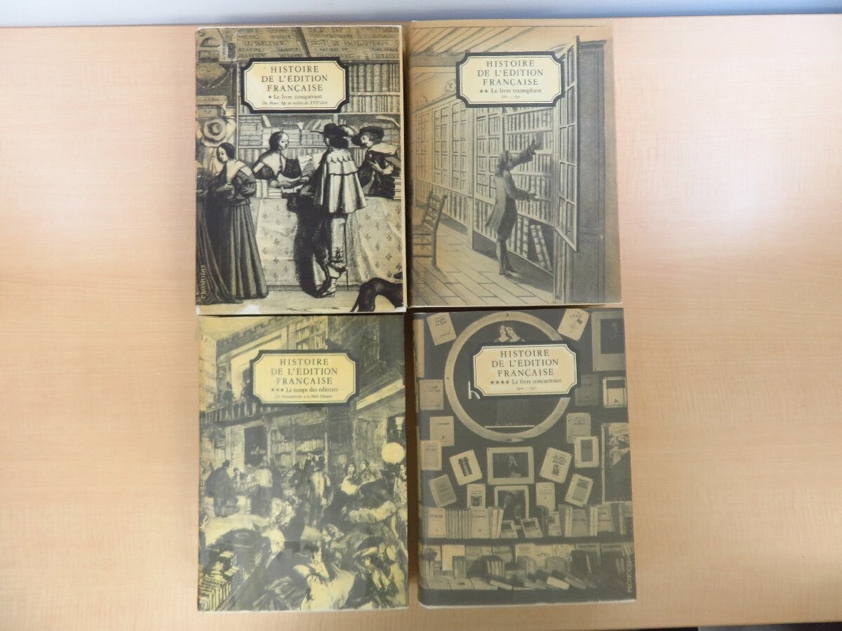 Histoire De L'Dition Franaise, Complete 4-Volume