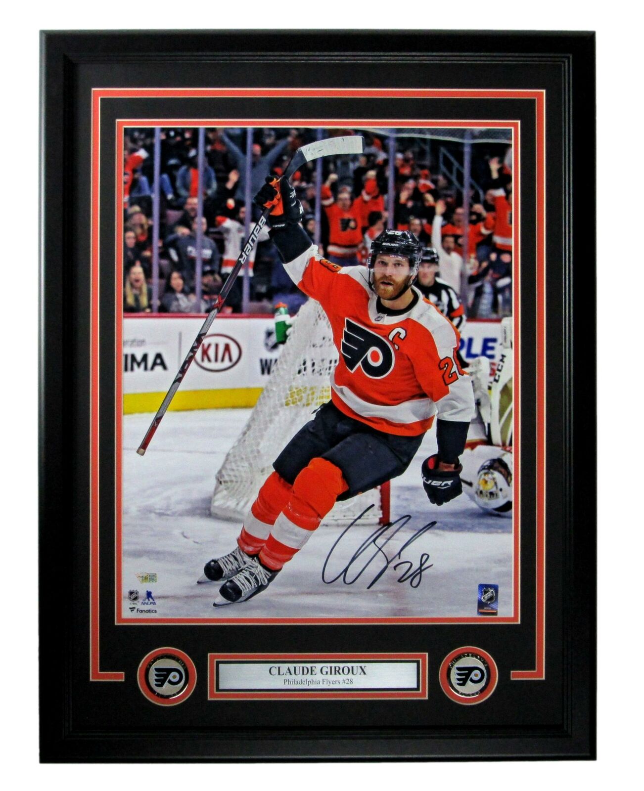 Claude Giroux Flyers Signed/Autographed 16X20