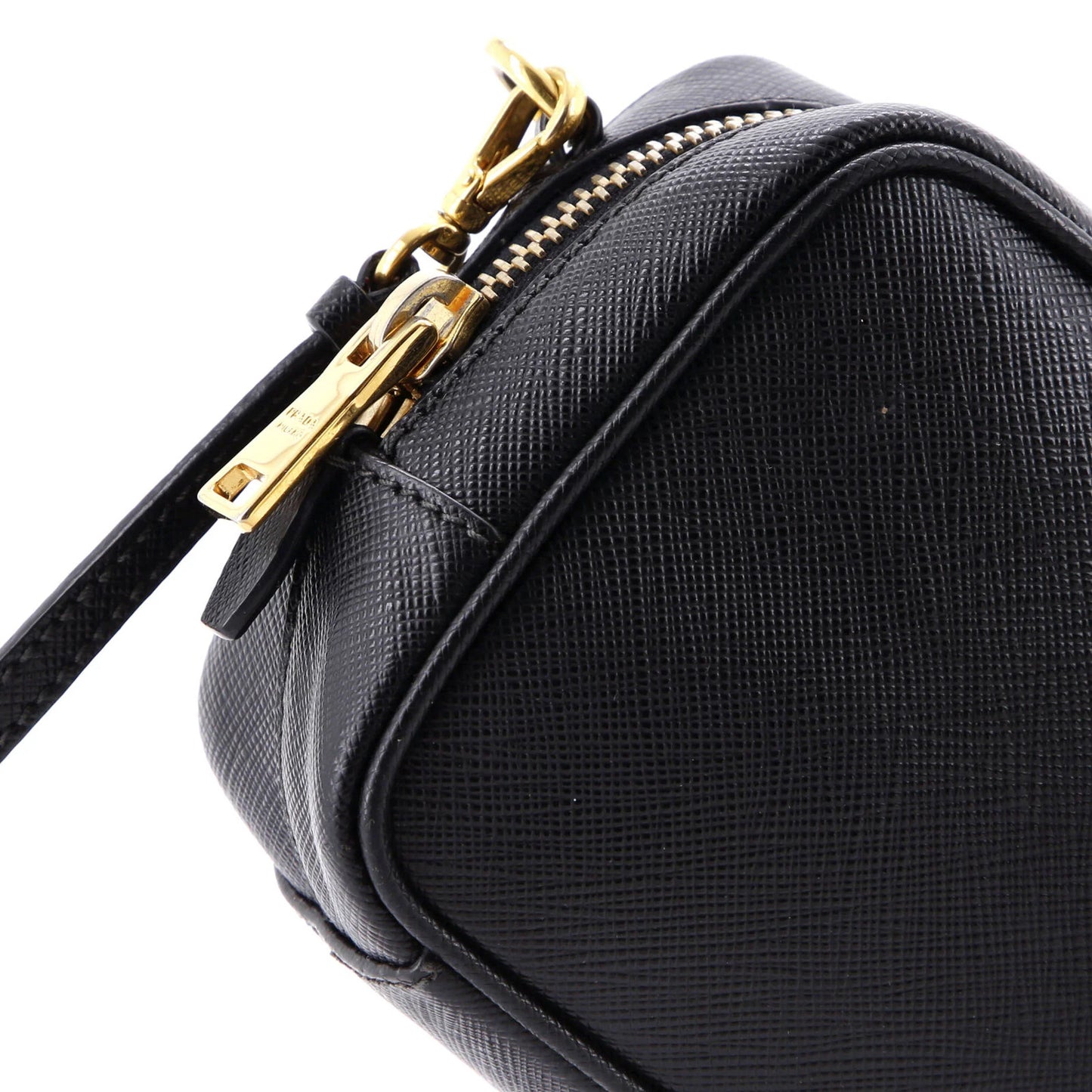 Prada Zip Crossbody Bag Saffiano Leather Mini