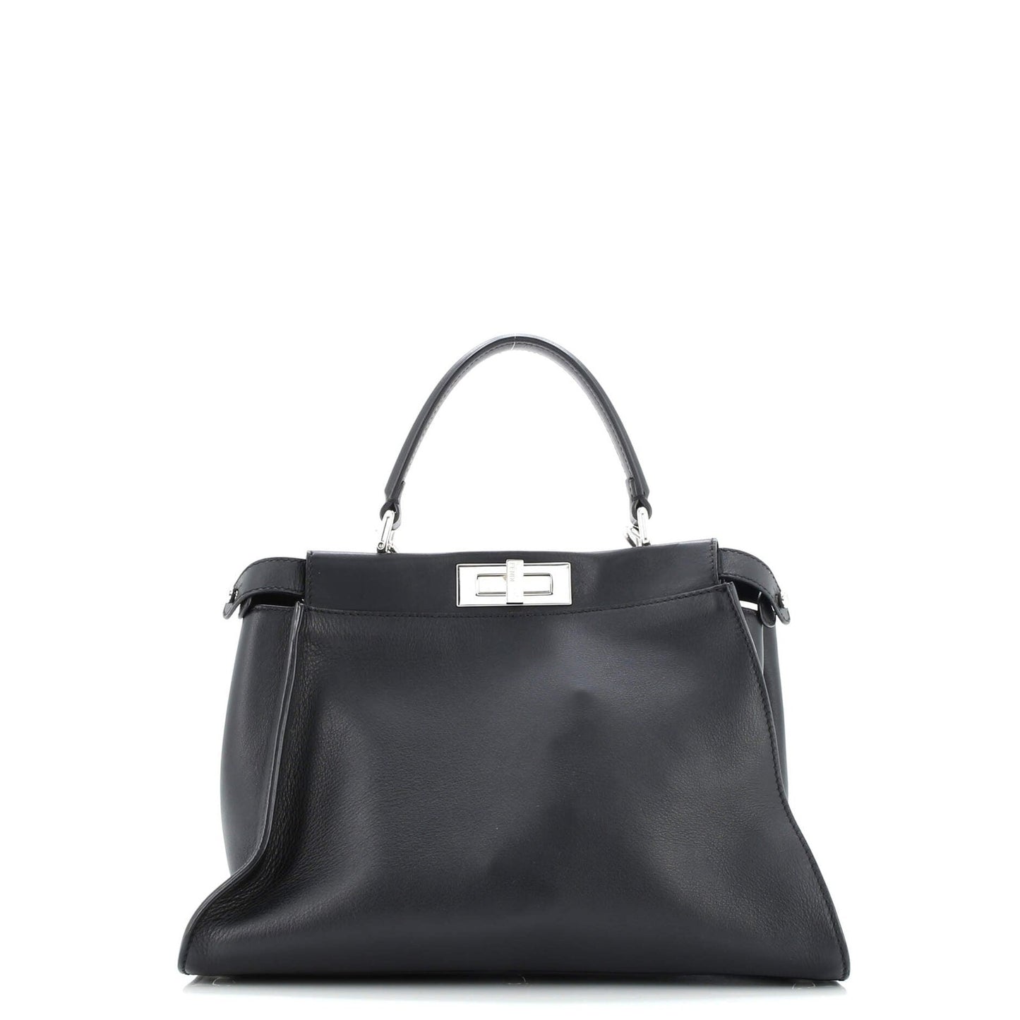 Fendi Monster Peekaboo Bag Calfskin And Python Regular