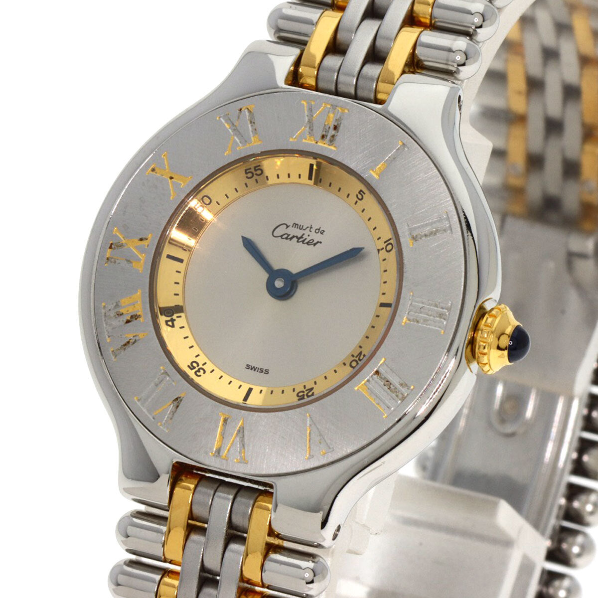Cartier Must21 Watches W10073F4 Stainless Steel/Two-Tone Ladies