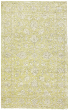 5X8 Ft Transitional Oriental Rug Floral Design