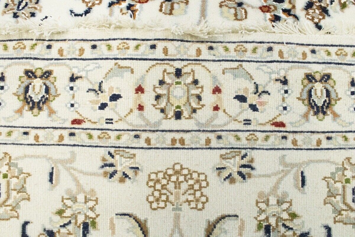 3X8 ft Hand-Knotted Indo-Nain Oriental Runner
