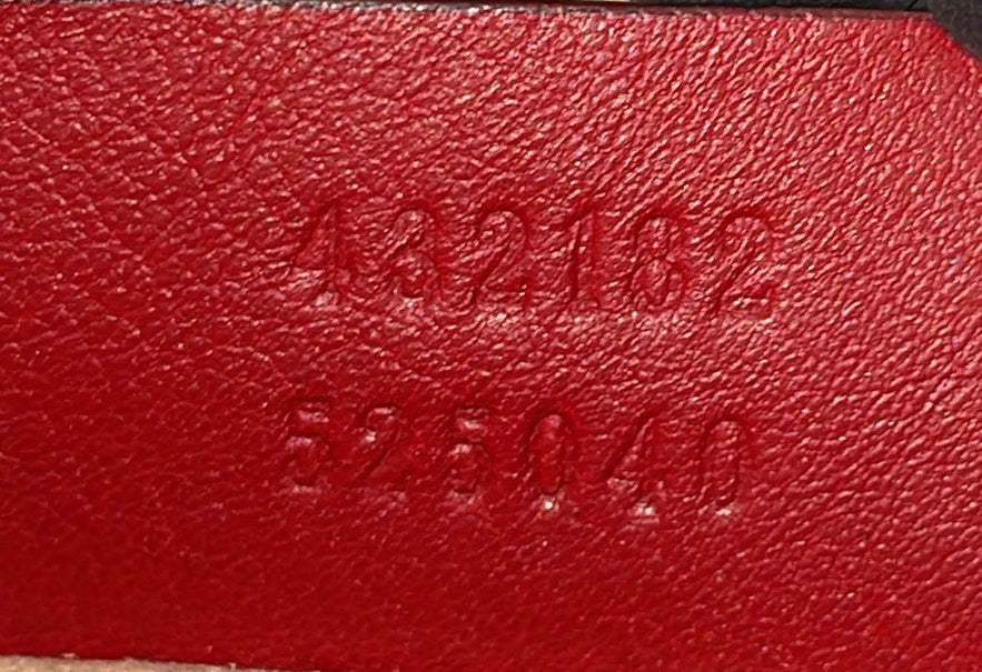 Gucci Padlock Shoulder Bag Embellished Leather Small