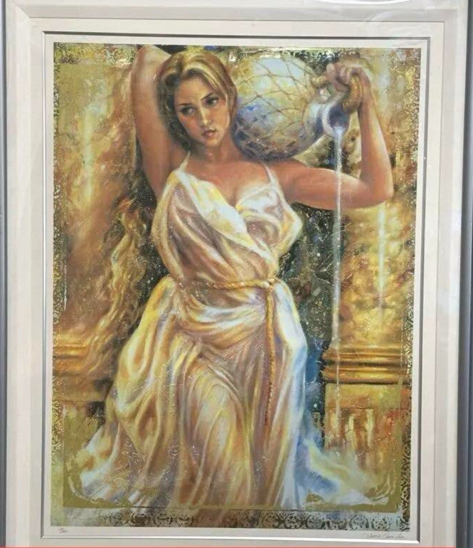 Janice Darr Cua Original Lithograph Limited Edition Signed "For You" Unframed