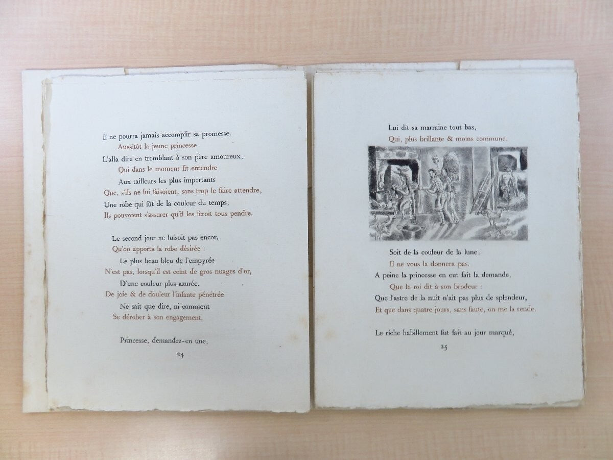 Peau D'Ane By Charles Perrault - Illustrated By Hermine David - 1St Edition 1948