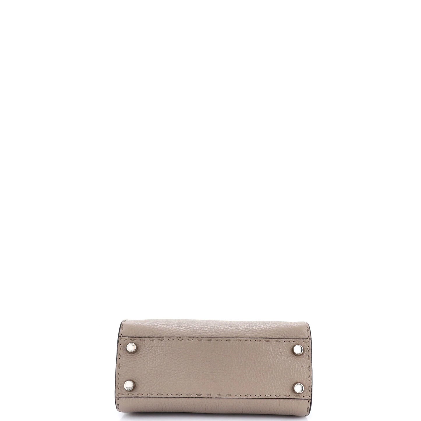 Fendi Selleria Peekaboo Bag Leather With Python Mini
