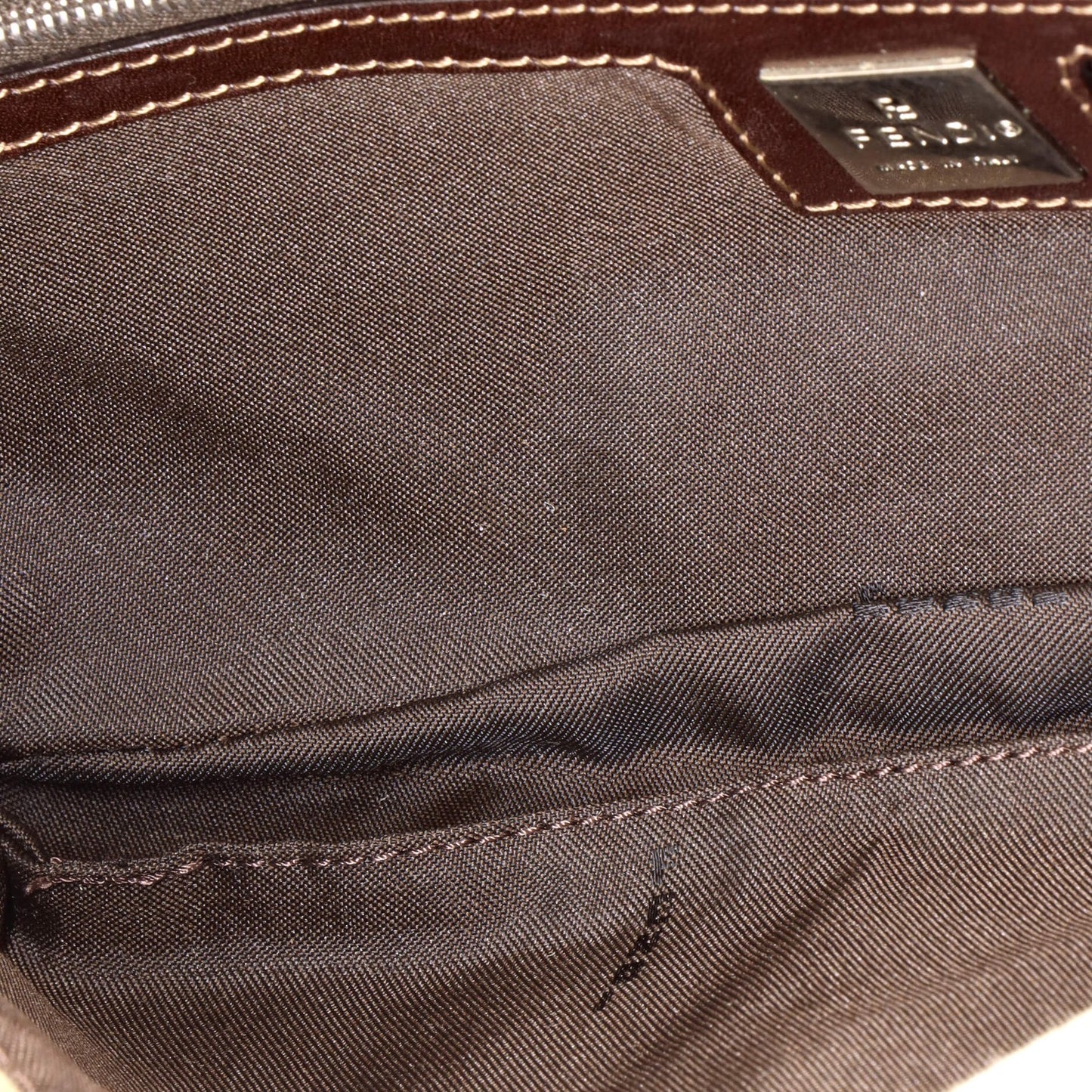 Fendi Baguette Bag Zucca Canvas