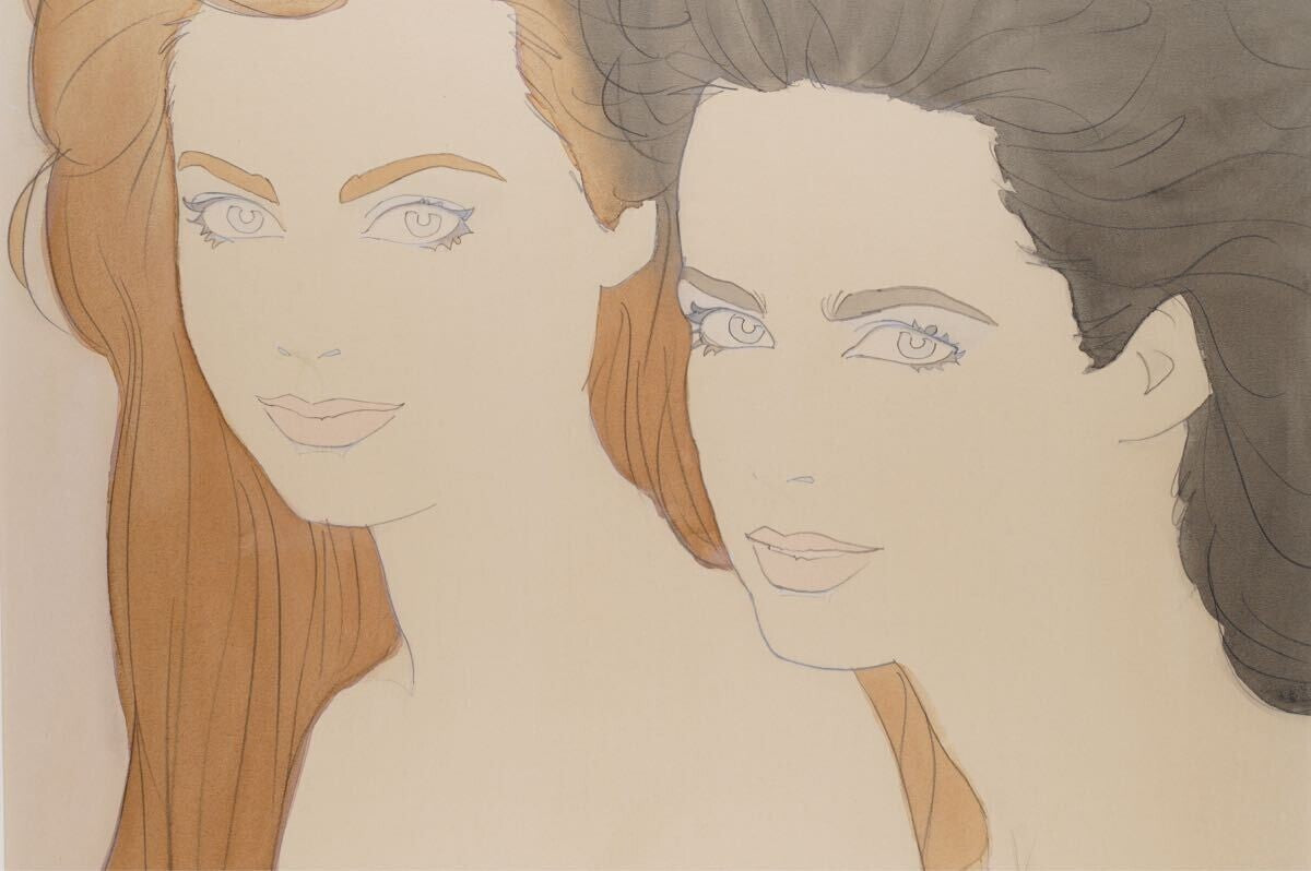 Roy Besser (American) Original Watercolor On