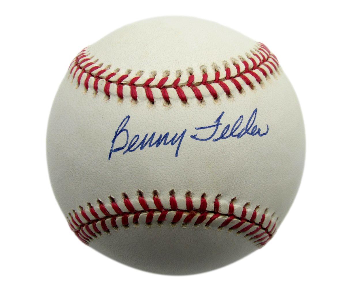 Benny Felder Signed Oal Baseball Negro League Philadelphia Stars Psa/Dna