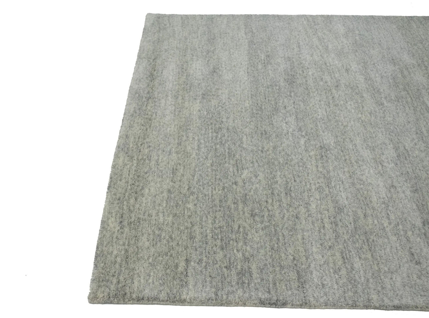 5X8 Ft Hand-Tufted Modern Rug Solid Gray