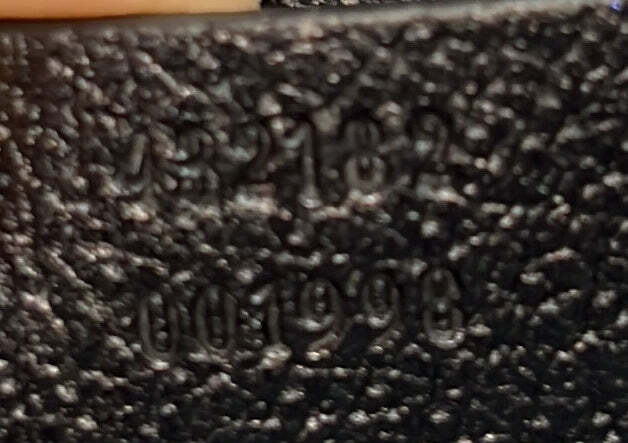 Gucci Padlock Shoulder Bag Printed Leather Small