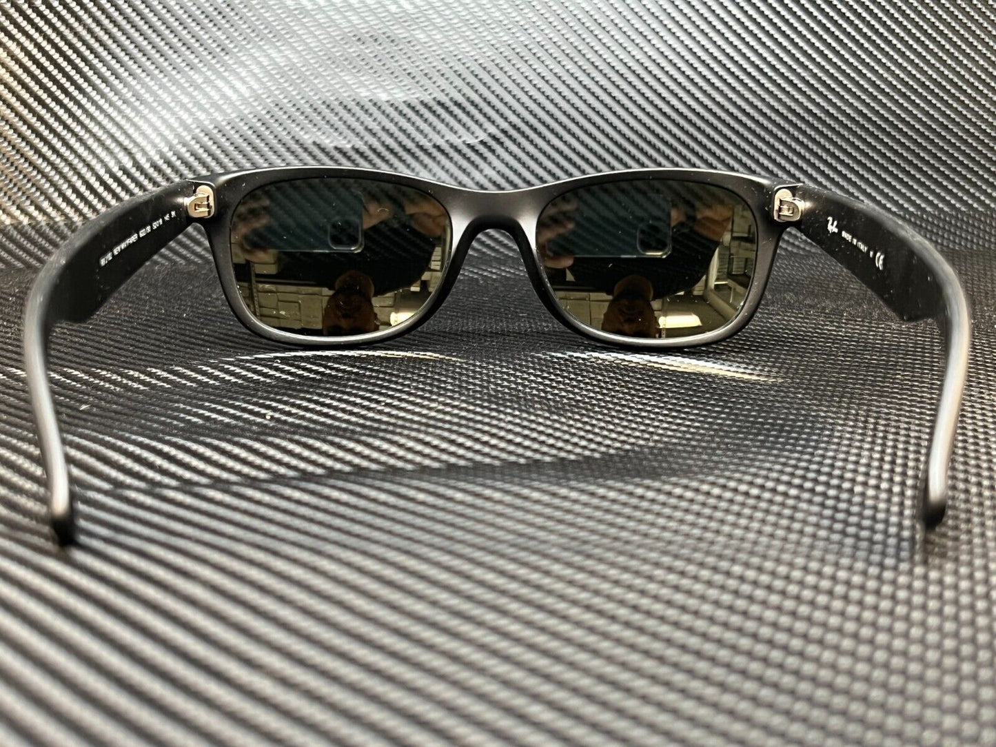 Ray Ban Rb2132 622 30 Rubber Black Square Unisex